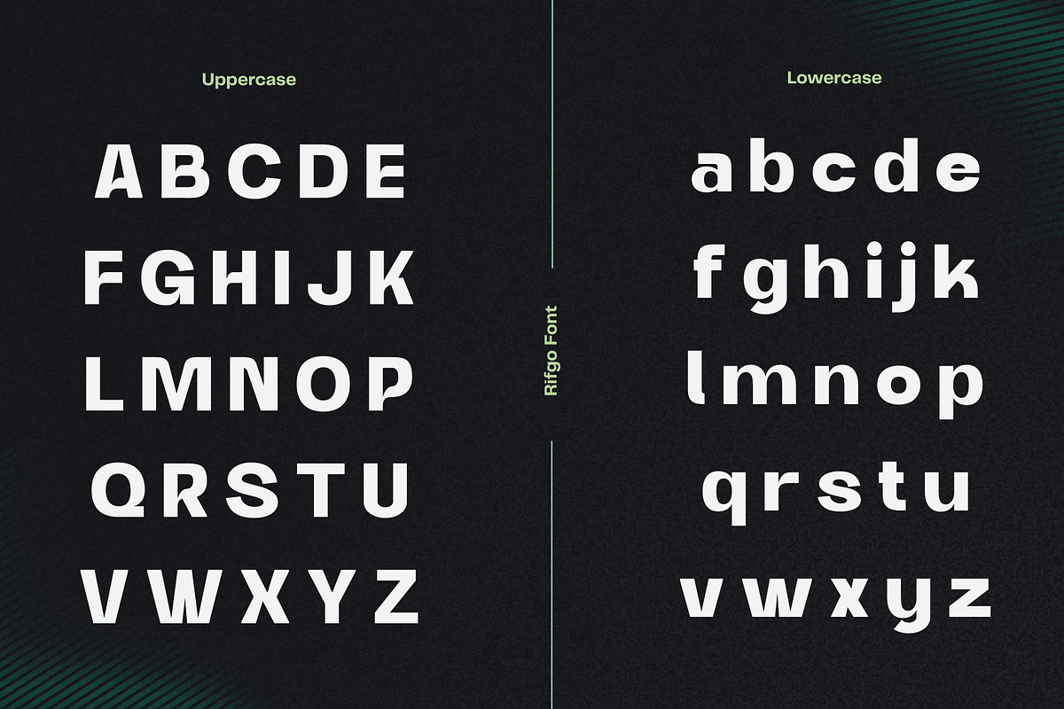 Modern Family Sans Serif - Rifgo, a Sans Serif Font by Nirmana Visual (Photo 2 of 11)