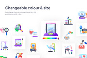 Medical Lab and Test Icon Set, a Duotone Icon by Prosymbols (Thumbnail 5 of 8)