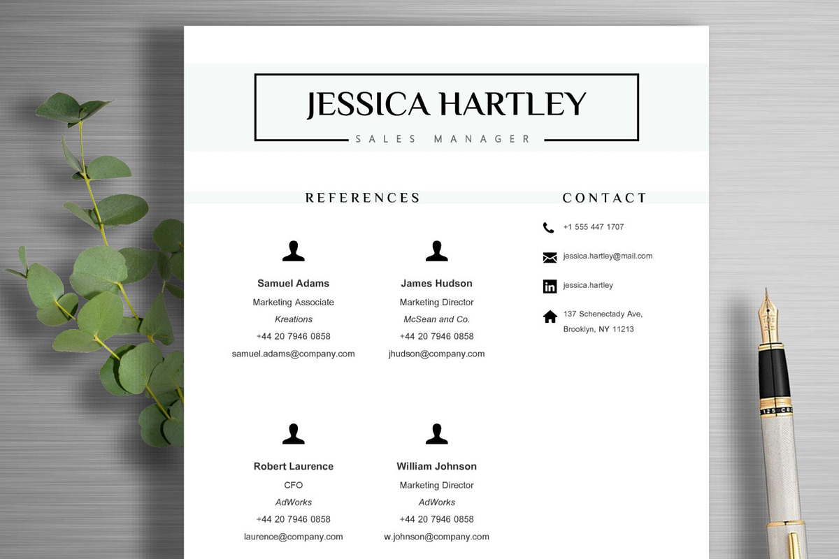 Resume Template | Jessica, a Resume Template by ResumeWorkshop (Photo 9 of 10)