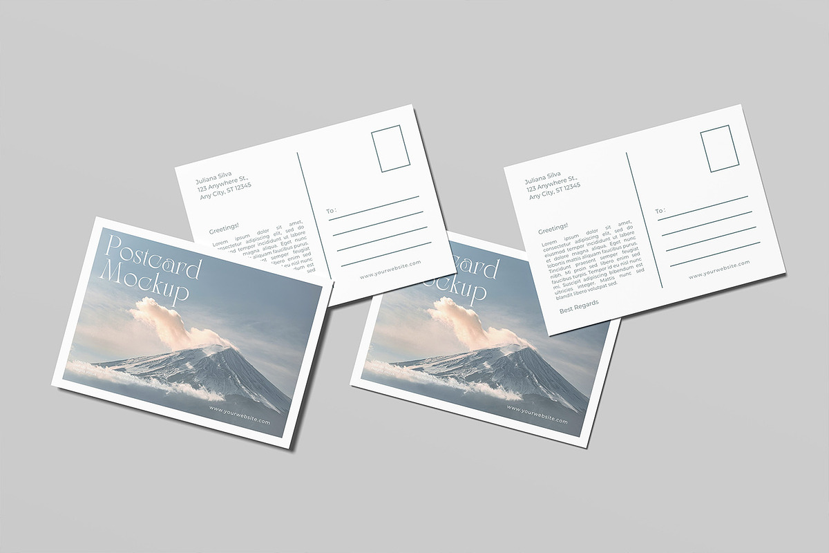 Postcard Mockup, a Product Mockup by mahremdesign (Photo 6 of 9)
