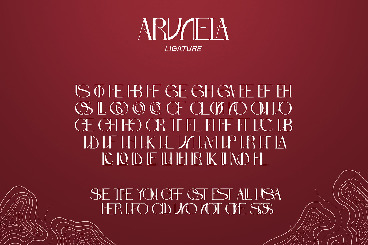 Arunela – Elegant Serif Font, a Serif Font by Letterara (Photo 12 of 14)