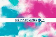 44 Ink Brushes for Photoshop preview 2
