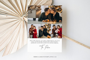 Christmas Card Template CC165