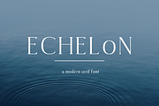 Echelon || A Modern Serif Typeface, a Serif Font by Marcelina Pulcini Designs (Thumbnail 1 of 5)