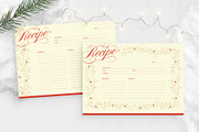 Christmas Recipe Card Template, a Card Template by BrandPacks (Thumbnail 1 of 5)