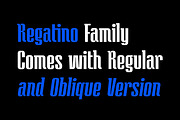 Regatino Geometric Display Font, a Sans Serif Font by Kulokale (Thumbnail 9 of 11)