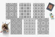 Patterns for coloring PDF,JPG vol-10, a Brochure Template by dnapslvsk (Thumbnail 3 of 6)