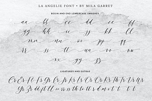 La Angelie Wedding Calligraphy Font