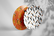 Tropical story. Patterns collection., a Pattern Graphic by Alena Zaytseva (Thumbnail 10 of 11)