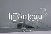 La Gateau - Elegant & Stylish Font, a Serif Font by RagamKata (Thumbnail 1 of 12)