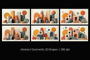 Abstract Geometric 3D Shapes, an Object Illustration by StockVerse Creative (Thumbnail 1 of 7)
