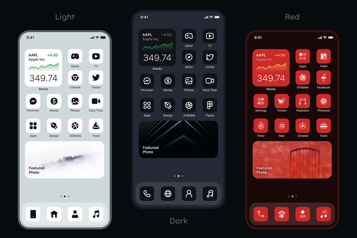 iOS 14 Universal Icons, a Solid Icon by 123done (Photo 2 of 8)