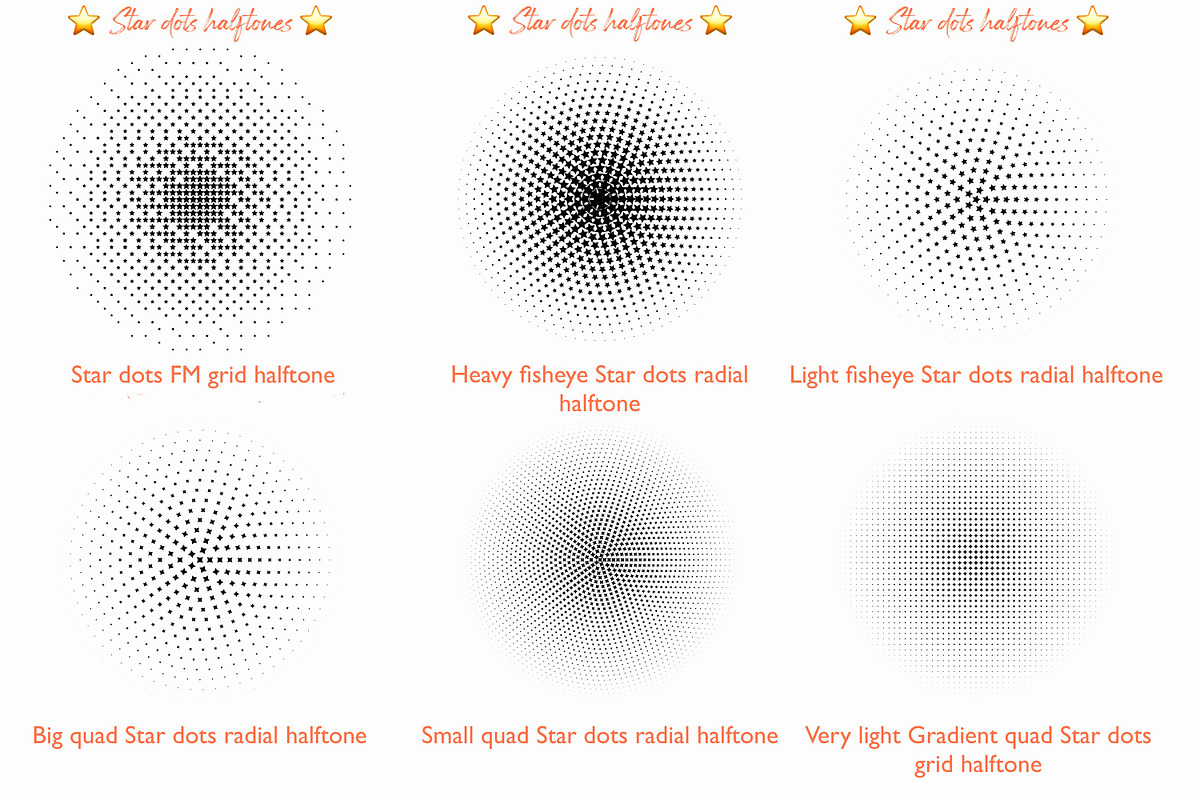 Radial halftone gradients for iPad, a Brush Add-On by Mona Ahmed (Photo 7 of 22)