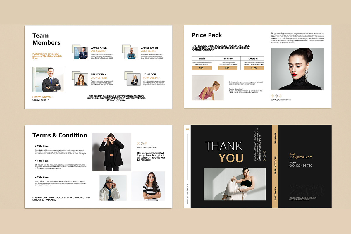 Brand Proposal Template Design, a Presentation Template by MightyDesign (Photo 6 of 9)