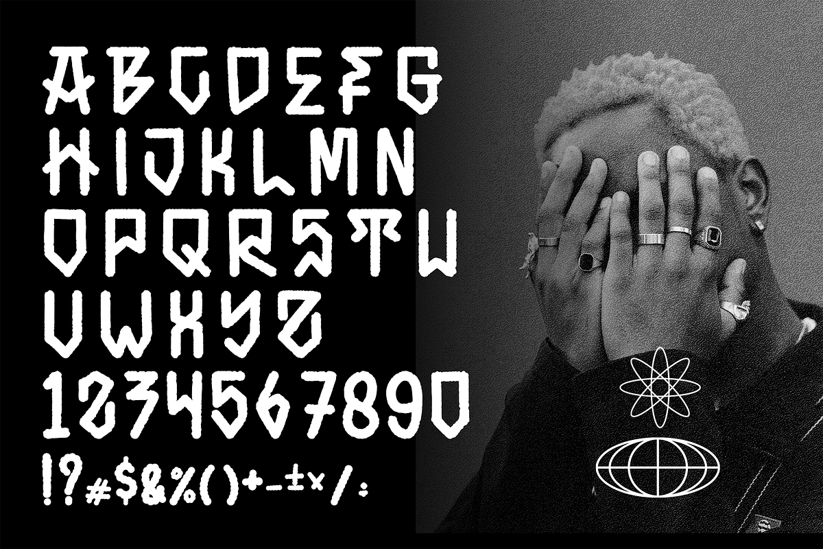 Johnny Castelo Display Font, a Symbol Font by dansdesign (Photo 3 of 10)