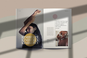 Galina - Brochure Template Indesign