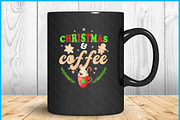 Christmas And Coffee Gingerbread SVG, a Graphic by Creativeusart (Thumbnail 4 of 4)