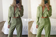 4 Lightroom Presets MATCHA, an Action Add-On by Graace Studio (Thumbnail 7 of 8)