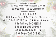Monday Christmas | Script Font, a Script Font by Scratchones (Thumbnail 7 of 8)