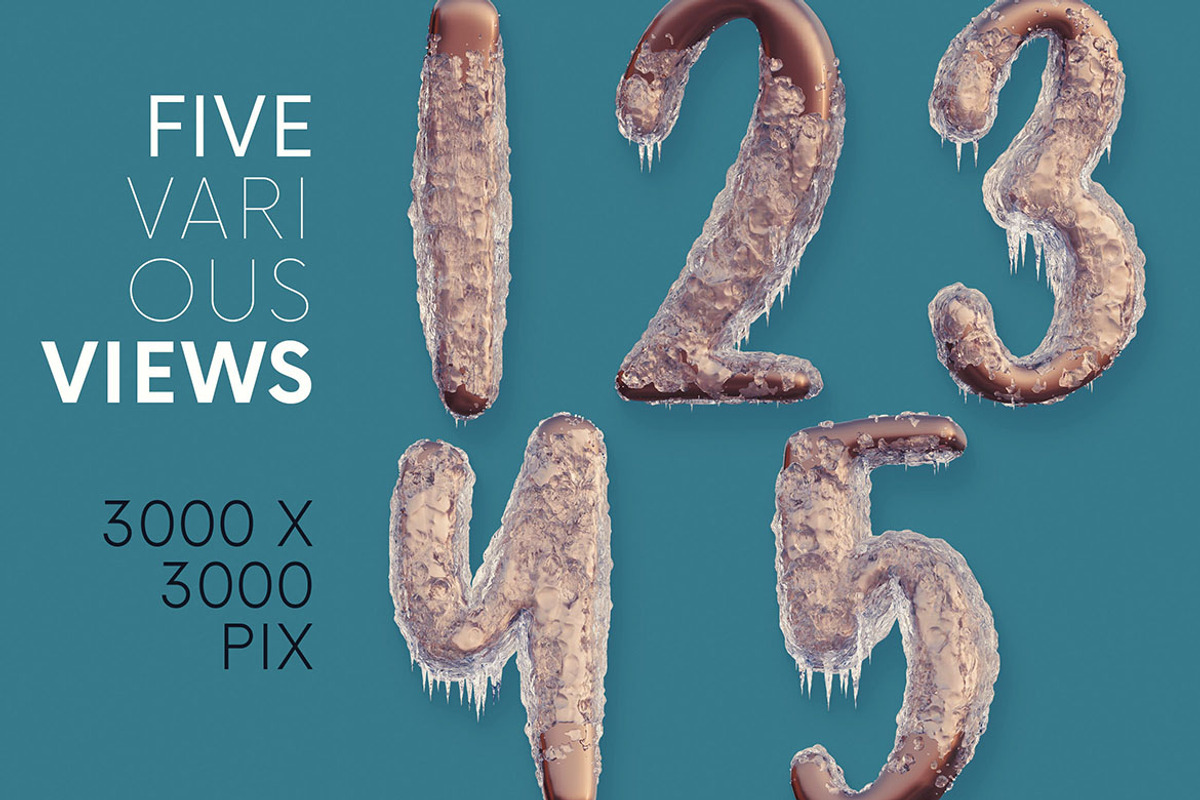 Frozen - PNG Alphabet, an Object Graphic by MIIM (Photo 3 of 4)