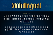Senthil, a Sans Serif Font by Burntilldead (Thumbnail 10 of 11)