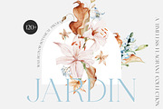 Jardin - Watercolor Botanicals, an Illustration by Isabelle Salem (Thumbnail 1 of 9)