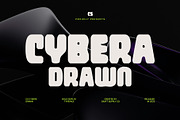 CS Cybera Drawn, a Sans Serif Font by Craft Supply Co. (Thumbnail 1 of 8)