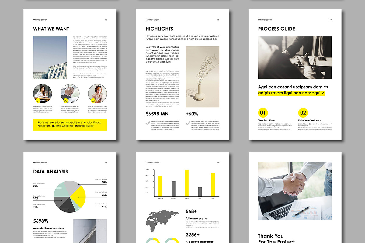 Minimal Ebook preview 5