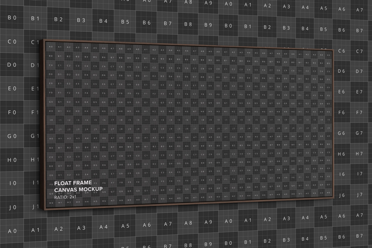 Floater Frame Canvas Mockup R-2x1, a Merchandise Mockup by Mockups by Carlos Viloria (Photo 4 of 6)