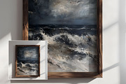 Dark Wooden Frame Mockup FR-MI-07, a Household Mockup by Callistemon Creative (Thumbnail 5 of 9)