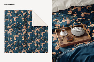 Microfiber Comforter Mockup Set