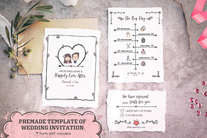 Wedding - Hand Drawn Icons