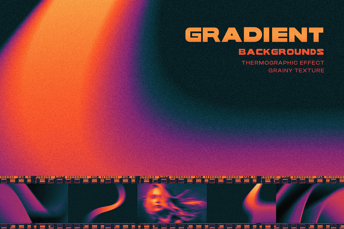 Thermal Gradient Backgrounds Vol.2, a Gradient Add-On by May Motif (Photo 1 of 13)