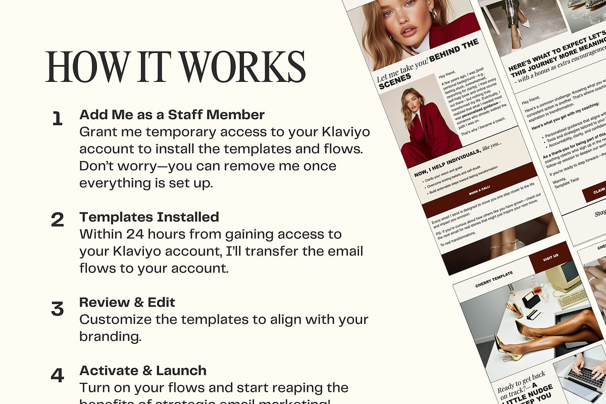 Klaviyo Email Templates for Coaches preview 6