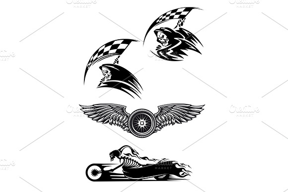 Motocross And Racing Tattoos