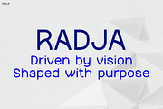 Radja, a Sans Serif Font by Pinisi ART (Thumbnail 10 of 10)