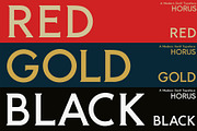 Horus - Serif Font Family, a Serif Font by Artistic & Unique (Thumbnail 8 of 14)