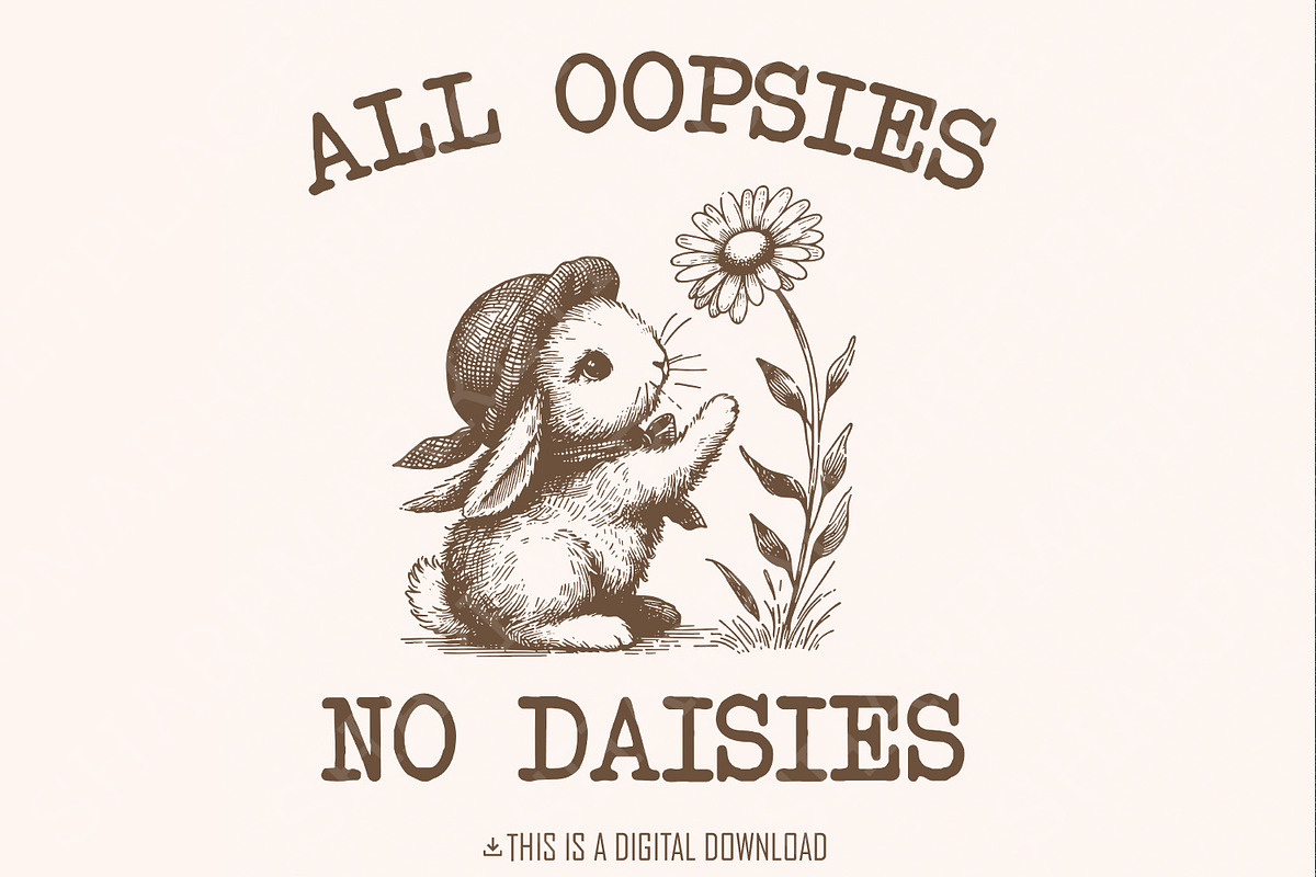 All Oopsies No Daisies Png, Funny, an Illustration by SharpMarketplace (Photo 1 of 9)