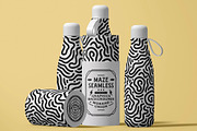 10 Maze Seamless Pattern, a Pattern Graphic by Morand Union (Thumbnail 4 of 22)