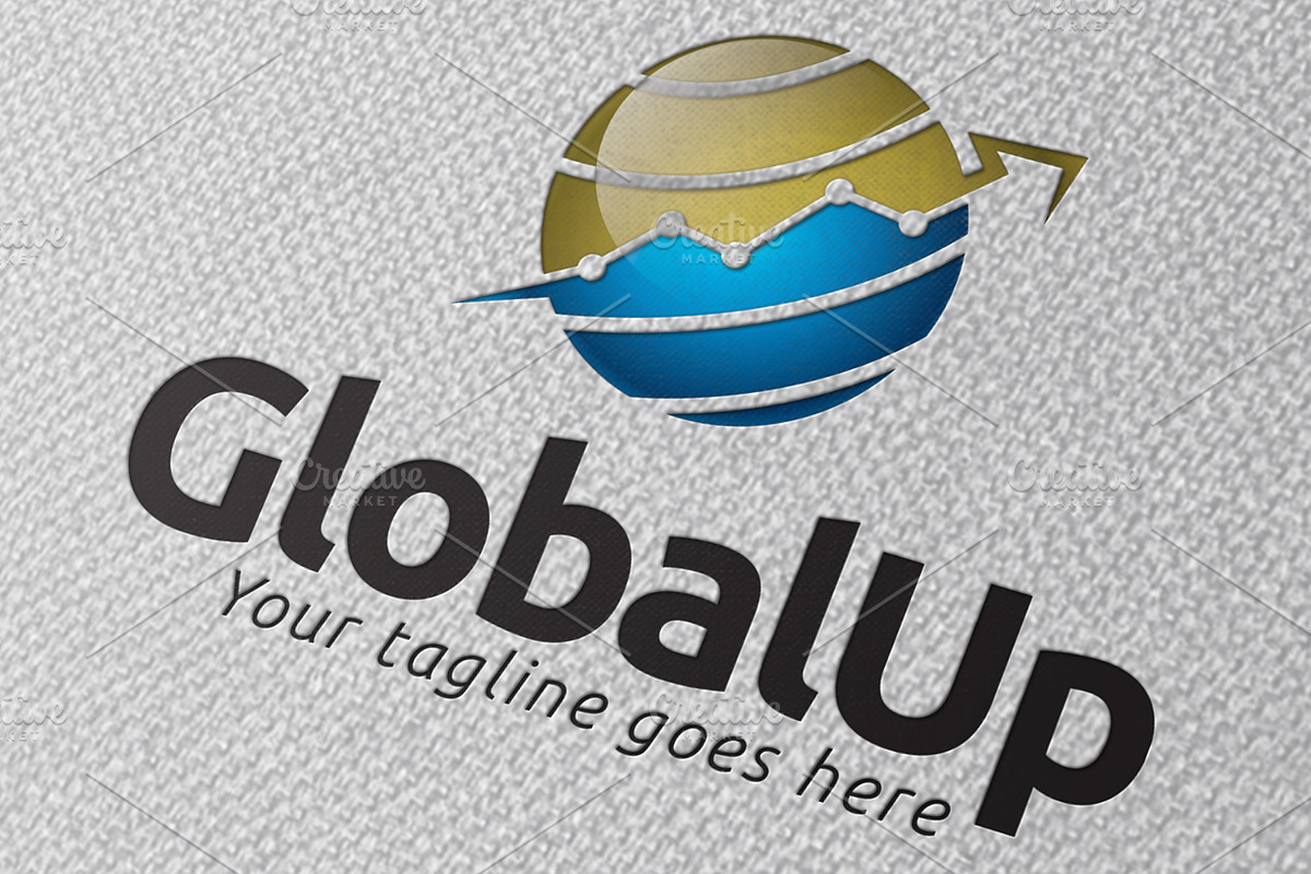 Global Up, a Branding & Logo Template by KitCreativeStudio2 (Photo 1 of 5)