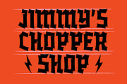 Grave Digger, a Blackletter Font by Price Foundry (Thumbnail 11 of 23)
