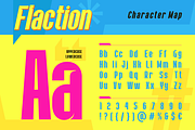 Flaction - Futuristic Sporty Font, a Sans Serif Font by Artisan Themes (Thumbnail 2 of 11)