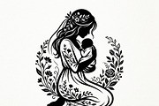 loving mother and children, a Person Illustration by Amazin_art (Thumbnail 29 of 46)