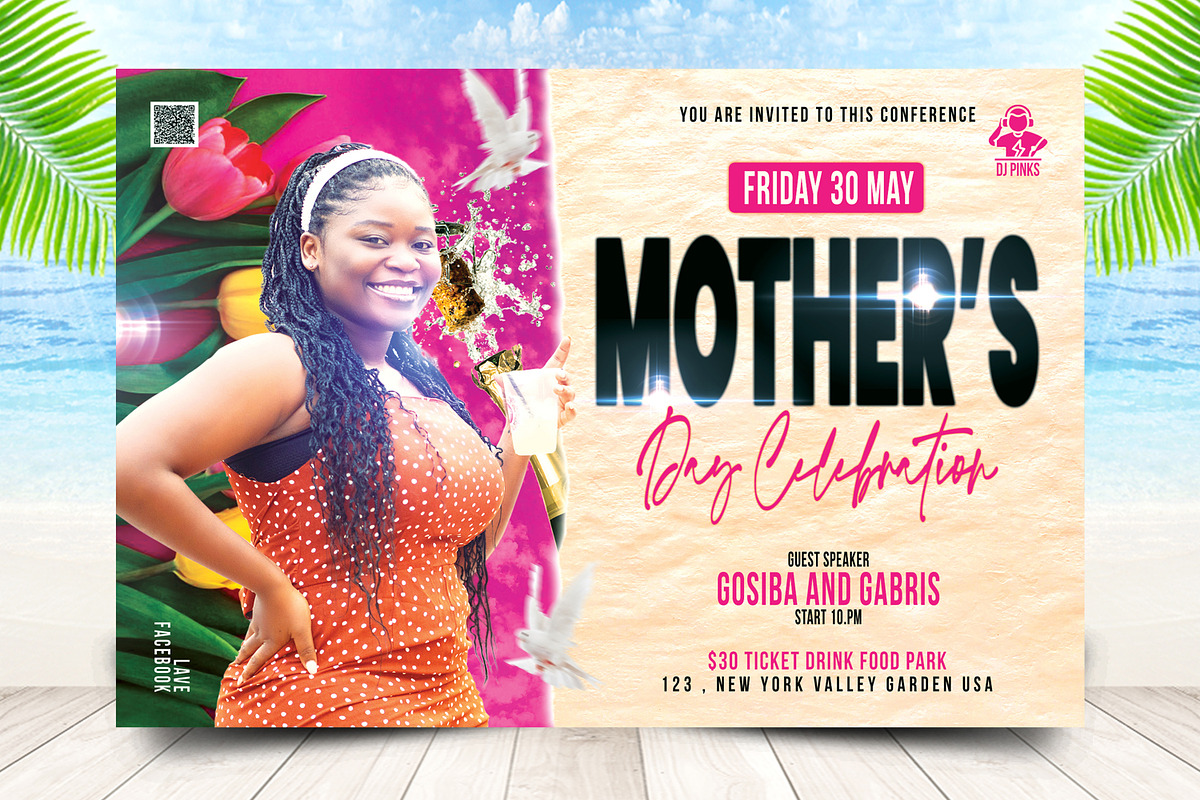 Mother's Day Flyer, a Flyer Template by Poushe Design (Photo 1 of 3)