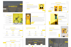 Clamecco - Powerpoint Template