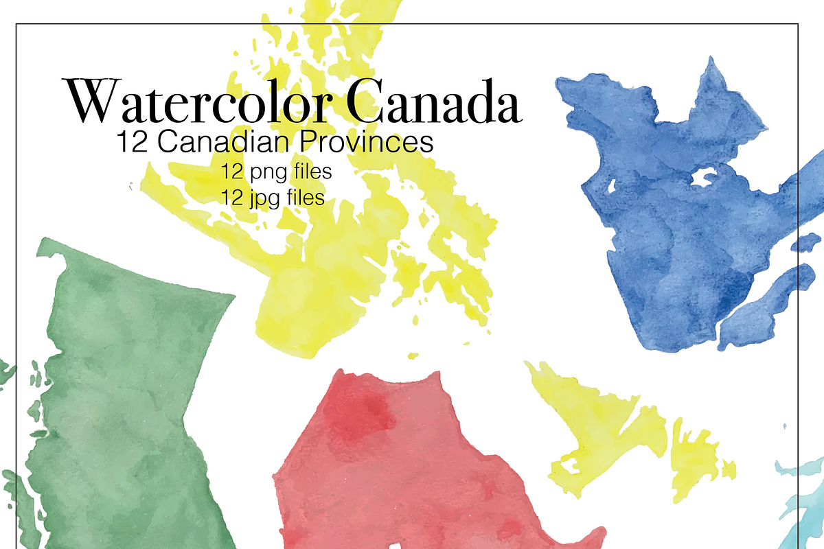 Watercolor Canada, an Illustration by Valeri Nick (Photo 1 of 4)