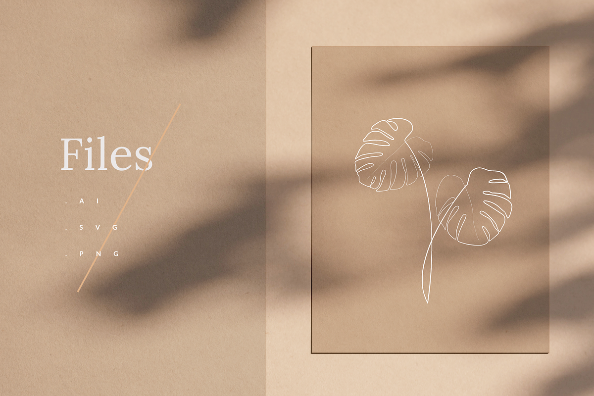 Botanical Line Drawings, a Decorative Illustration by Delightful Design (Photo 4 of 7)