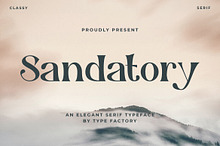 Sandatory - An Elegant Serif