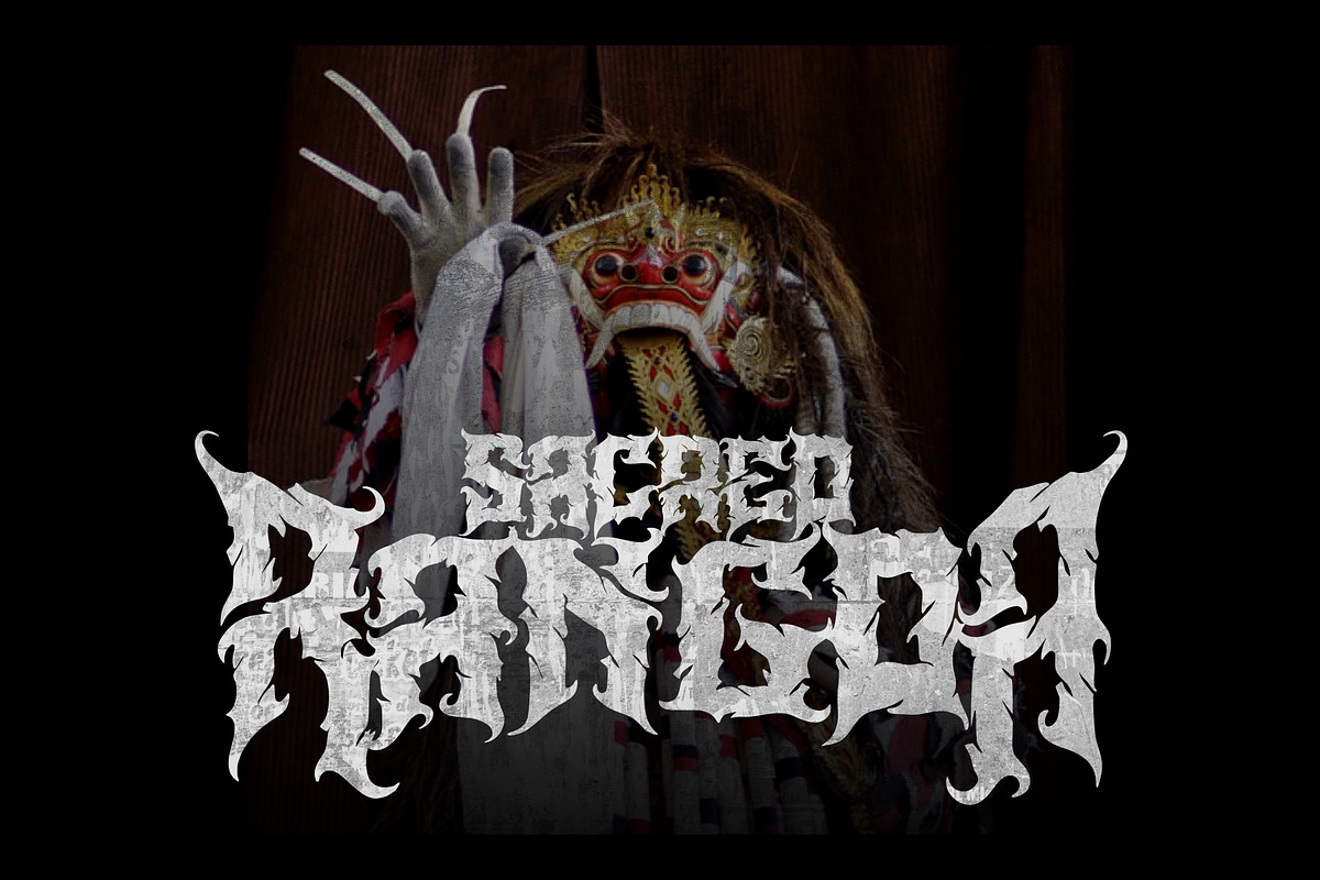 Aligator - Deathmetal Font, a Blackletter Font by Garisman Std (Photo 9 of 12)