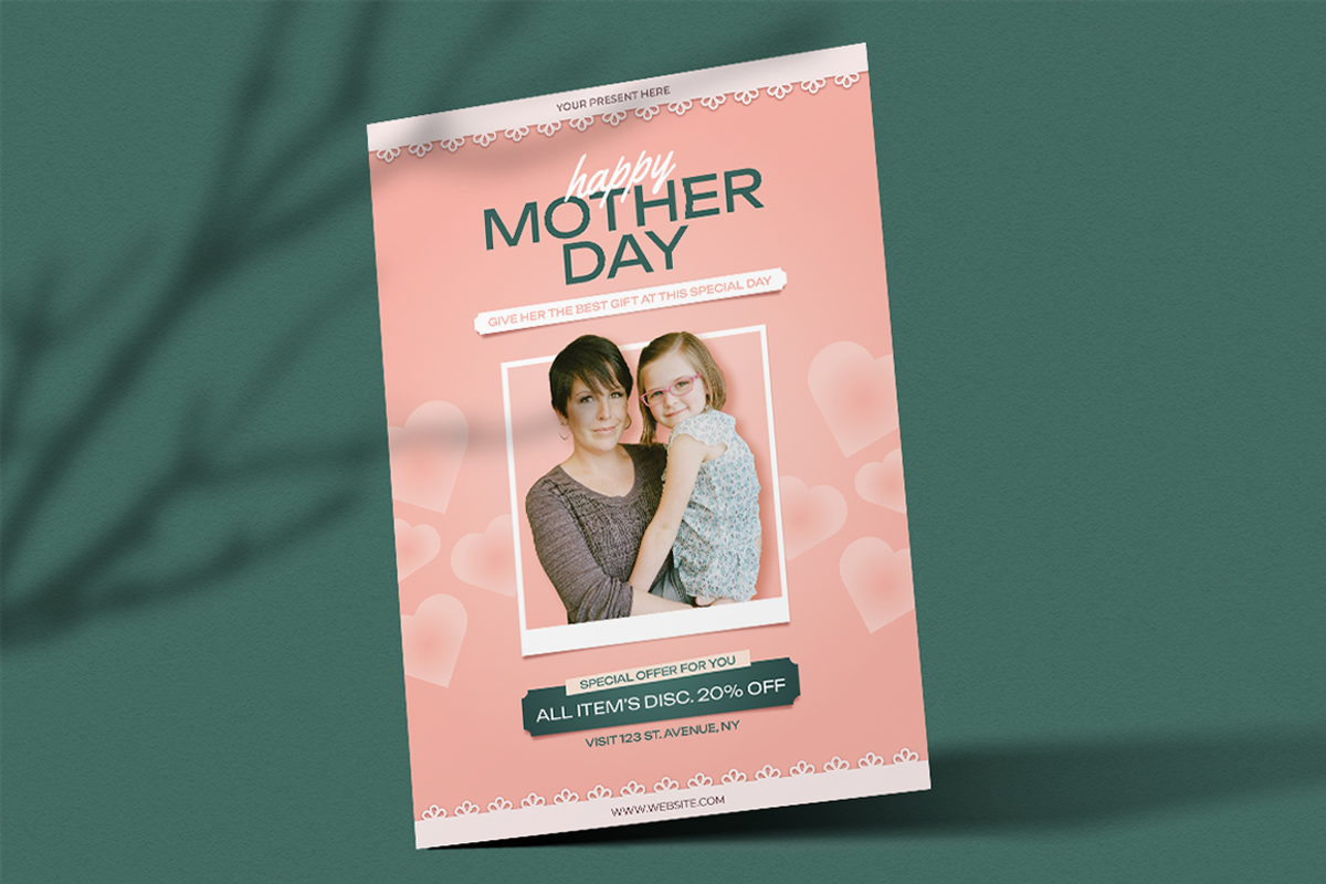 Monetha - Mother's Day Flyer, a Flyer Template by Lettha-Studio (Photo 2 of 4)